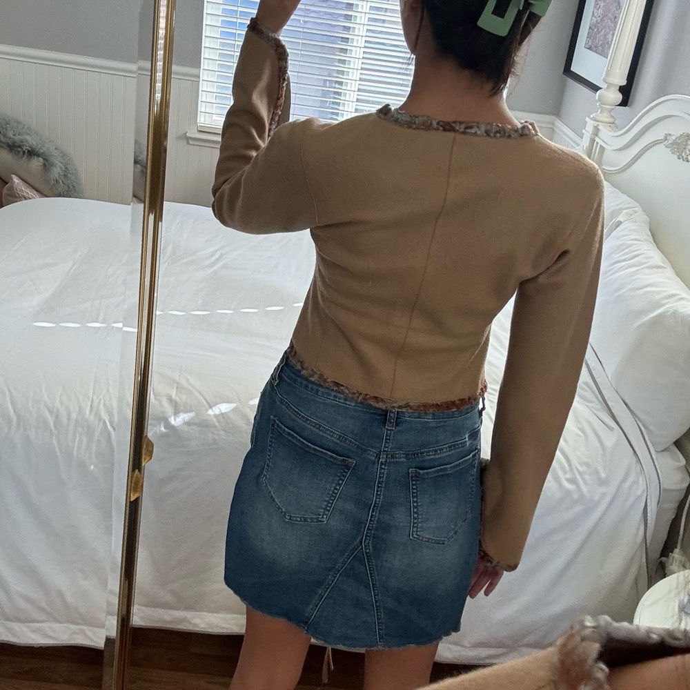 Vintage Fendi by Karl Lagerfeld 1980s Cropped Jacket - Picture 13 of 13